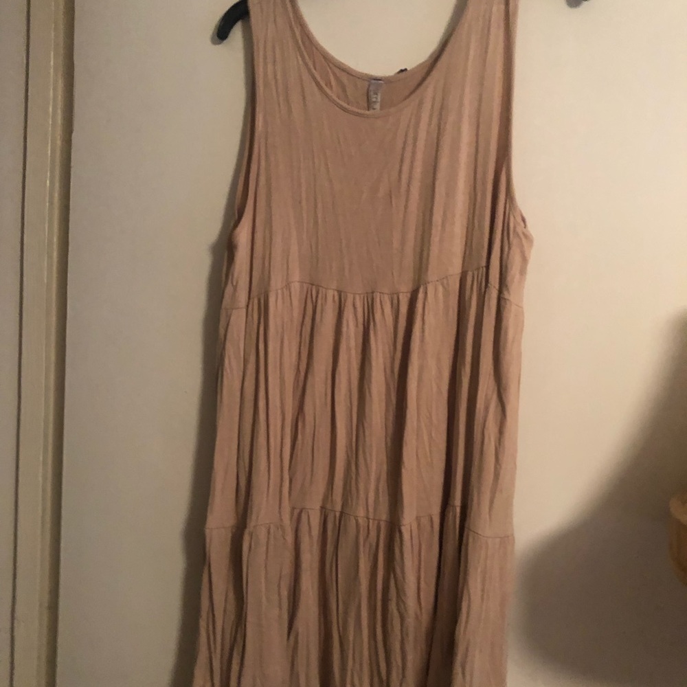 Comfy pull over cotton dress